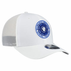 White Milwaukee Brewers New Era 2026 Spring Training Fan Pack 9SEVENTY Adjustable Trucker Hat