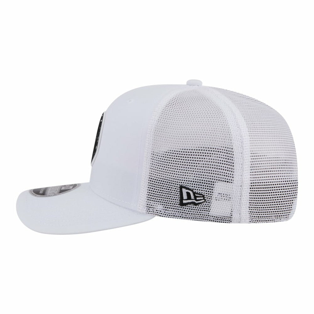 White San Francisco Giants New Era 2026 Spring Training Fan Pack 9SEVENTY Adjustable Trucker Hat