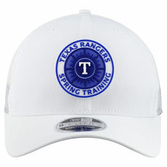 White Texas Rangers New Era 2026 Spring Training Fan Pack 9SEVENTY Adjustable Trucker Hat