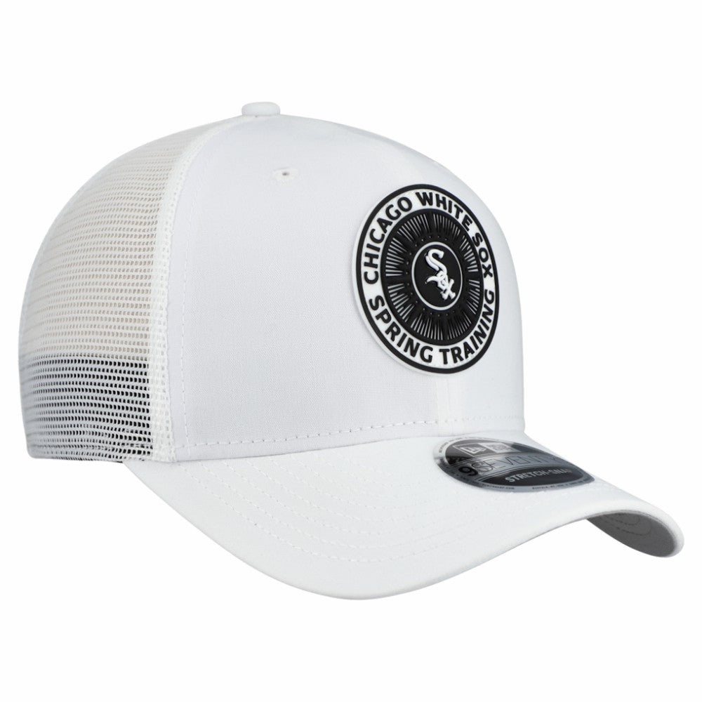 White Chicago White Sox New Era 2026 Spring Training Fan Pack 9SEVENTY Adjustable Trucker Hat