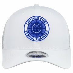White Chicago Cubs New Era 2026 Spring Training Fan Pack 9SEVENTY Adjustable Trucker Hat