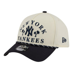 Cream New York Yankees New Era 2026 Spring Training Fan Pack Rope A-Frame 9FORTY Adjustable Hat