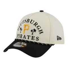 Cream Pittsburgh Pirates New Era 2026 Spring Training Fan Pack Rope A-Frame 9FORTY Adjustable Hat