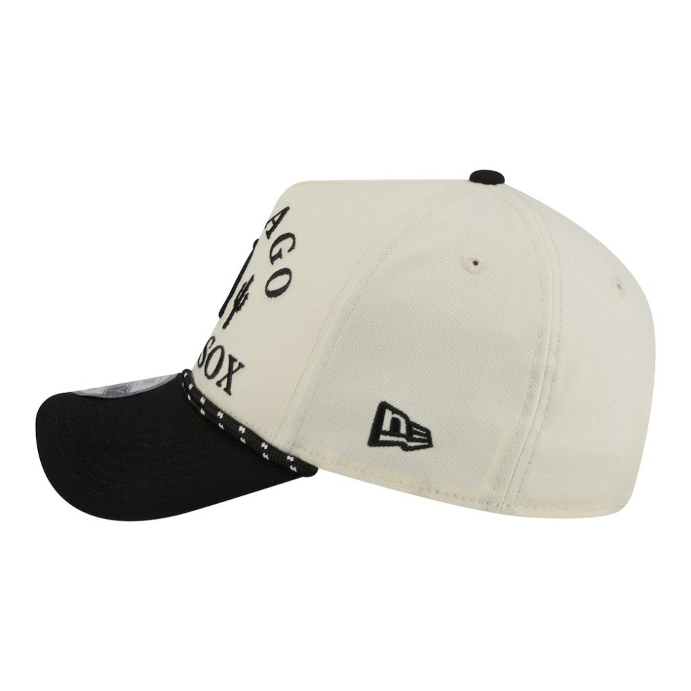 Cream Chicago White Sox New Era 2026 Spring Training Fan Pack Rope A-Frame 9FORTY Adjustable Hat