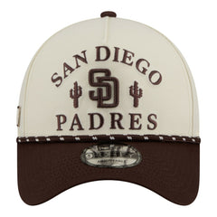 Cream San Diego Padres New Era 2026 Spring Training Fan Pack Rope A-Frame 9FORTY Adjustable Hat