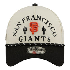 Cream San Francisco Giants New Era 2026 Spring Training Fan Pack Rope A-Frame 9FORTY Adjustable Hat