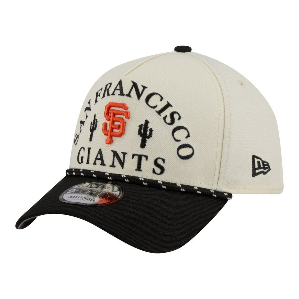 Cream San Francisco Giants New Era 2026 Spring Training Fan Pack Rope A-Frame 9FORTY Adjustable Hat