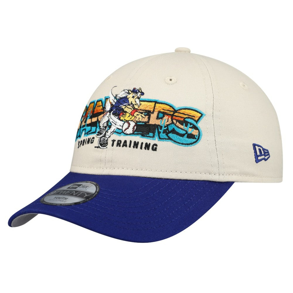 Stone/Royal Texas Rangers New Era Youth 2026 Spring Training Fan Pack Batter 9TWENTY Adjustable Hat