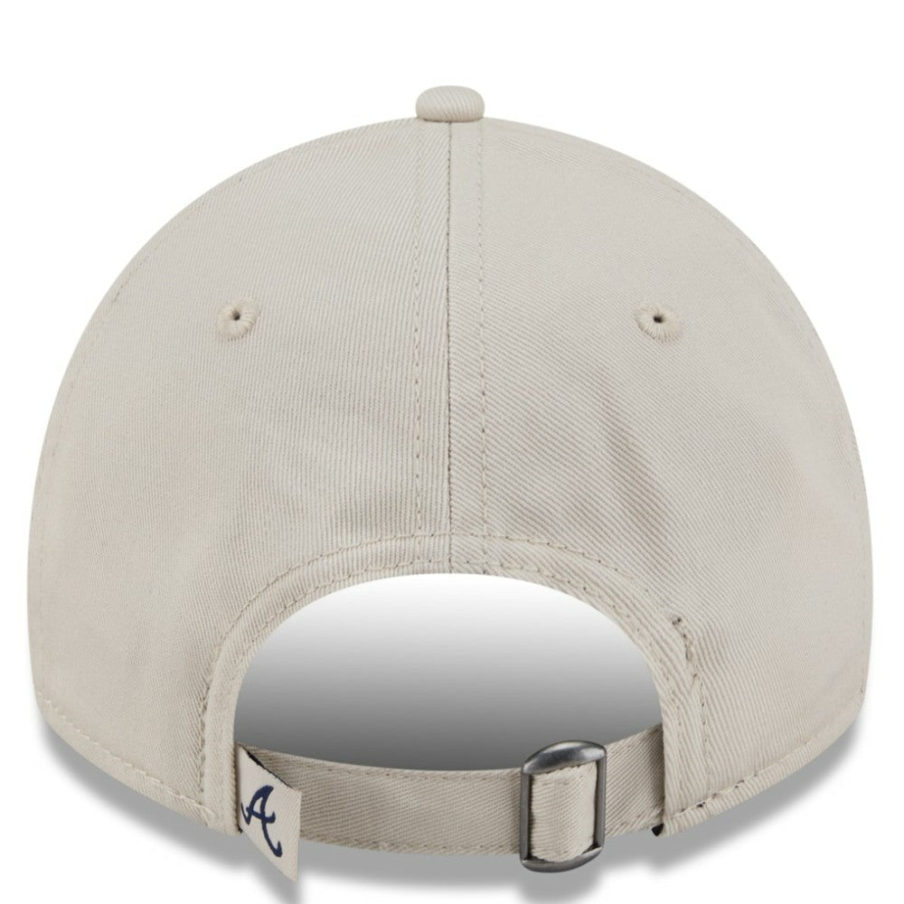 Stone/Navy Atlanta Braves New Era Youth 2026 Spring Training Fan Pack Batter 9TWENTY Adjustable Hat