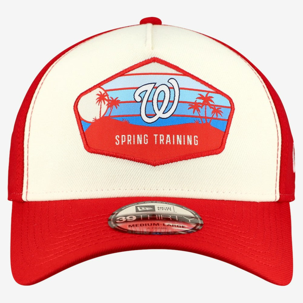 Stone Washington Nationals New Era 2026 Spring Training Fan Pack Gradient 39THIRTY Flex Hat