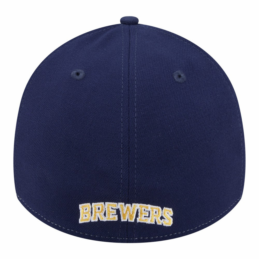 Stone Milwaukee Brewers New Era 2026 Spring Training Fan Pack Gradient 39THIRTY Flex Hat