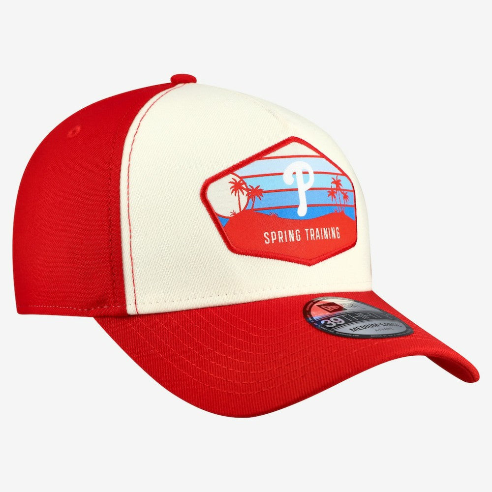 Stone Philadelphia Phillies New Era 2026 Spring Training Fan Pack Gradient 39THIRTY Flex Hat