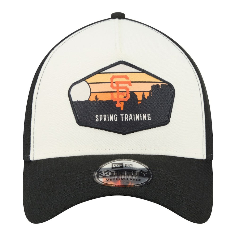 Stone San Francisco Giants New Era 2026 Spring Training Fan Pack Gradient 39THIRTY Flex Hat