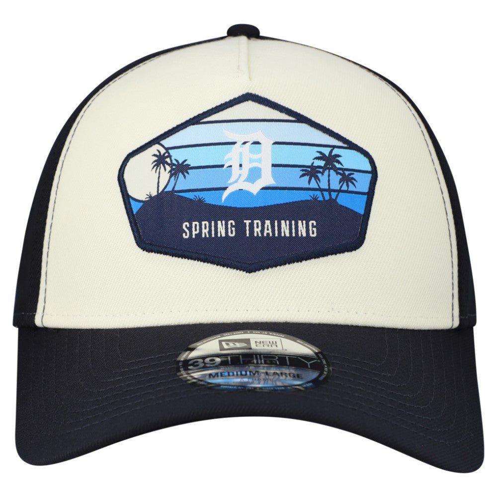 Stone Detroit Tigers New Era 2026 Spring Training Fan Pack Gradient 39THIRTY Flex Hat