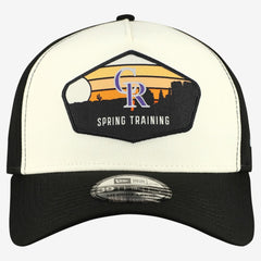 Stone Colorado Rockies New Era 2026 Spring Training Fan Pack Gradient 39THIRTY Flex Hat