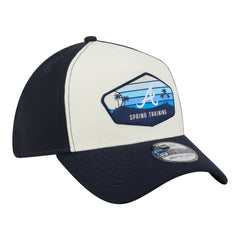 Stone Atlanta Braves New Era 2026 Spring Training Fan Pack Gradient 39THIRTY Flex Hat