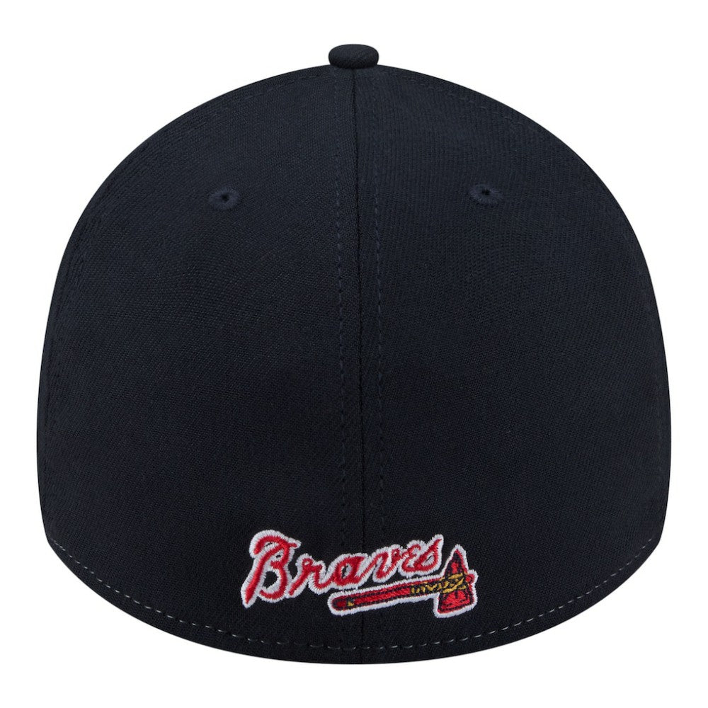 Stone Atlanta Braves New Era 2026 Spring Training Fan Pack Gradient 39THIRTY Flex Hat