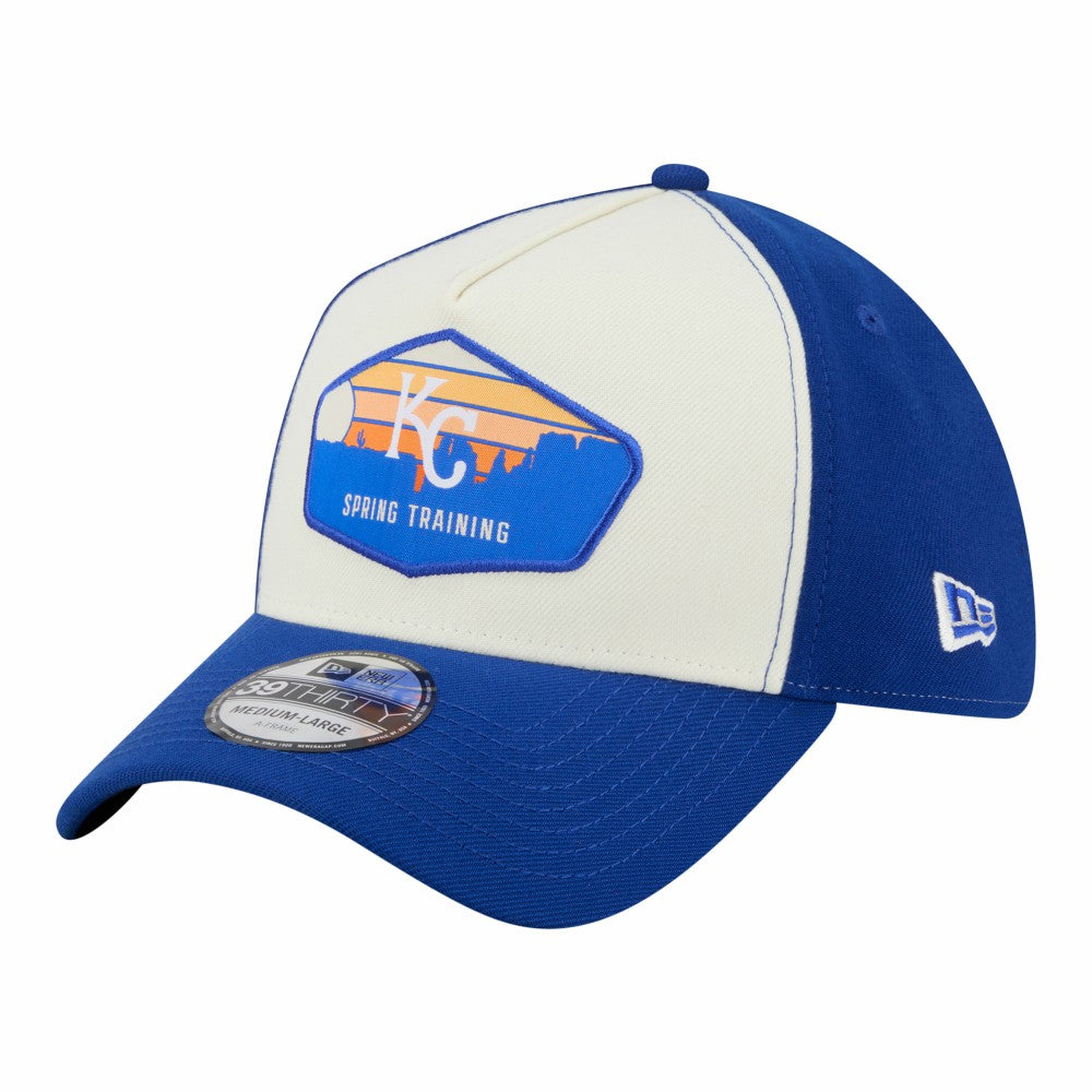 Stone Kansas City Royals New Era 2026 Spring Training Fan Pack Gradient 39THIRTY Flex Hat