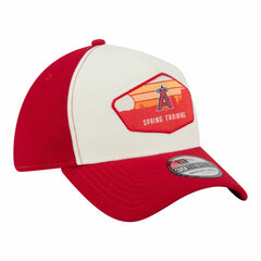 Stone Los Angeles Angels New Era 2026 Spring Training Fan Pack Gradient 39THIRTY Flex Hat
