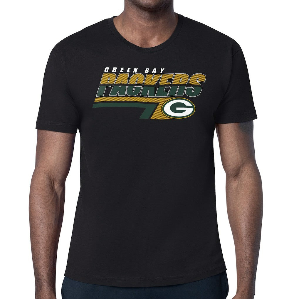 Starter Logo Push Graphic T-Shirt - Green Bay Packers T-shirts