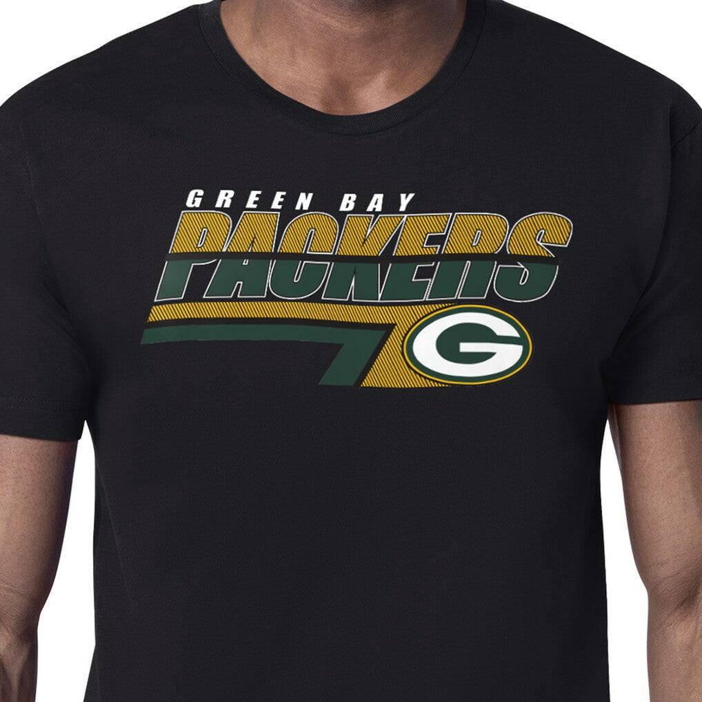 Starter Logo Push Graphic T-Shirt - Green Bay Packers T-shirts