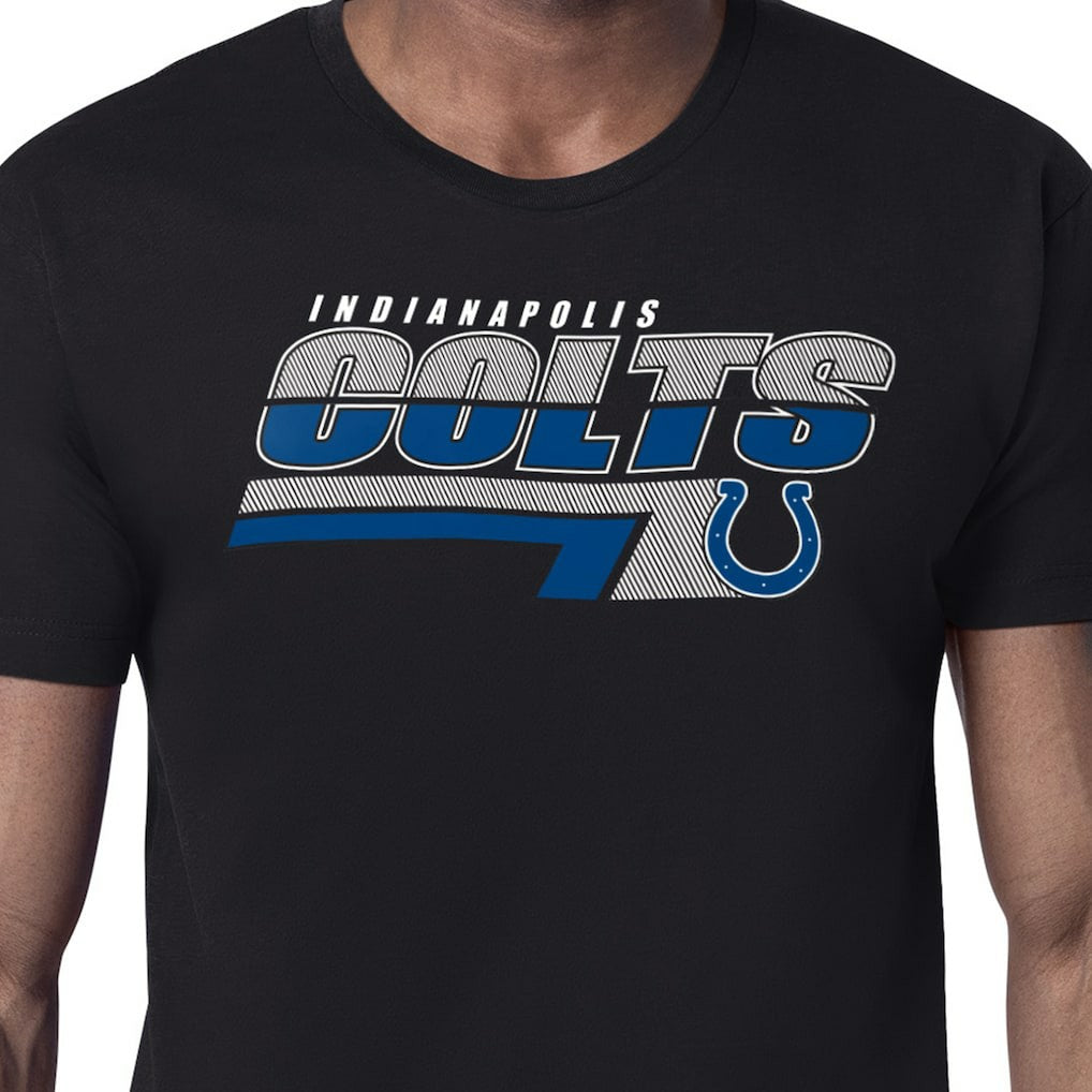 Starter Logo Push Graphic T-Shirt - Indianapolis Colts T-shirts