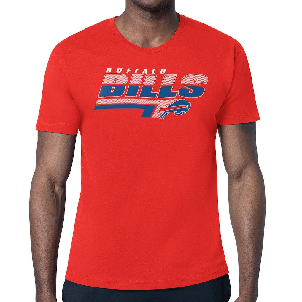 Starter Logo Push Graphic T-Shirt - Buffalo Bills T-shirts