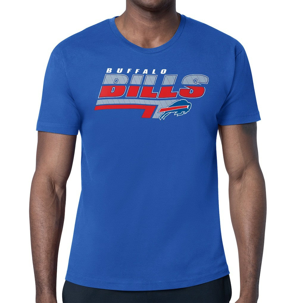Starter Logo Push Graphic T-Shirt - Buffalo Bills T-shirts