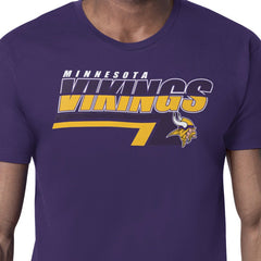 Starter Logo Push Graphic T-Shirt - Minnesota Vikings T-shirts