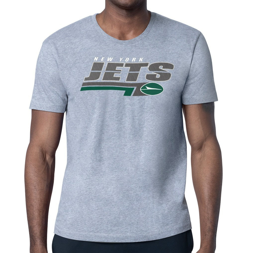 Starter Logo Push Graphic T-Shirt - New York Jets T-shirts