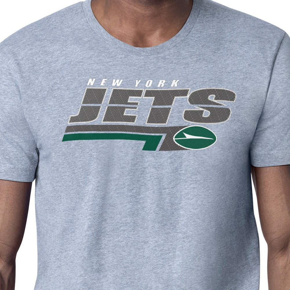 Starter Logo Push Graphic T-Shirt - New York Jets T-shirts