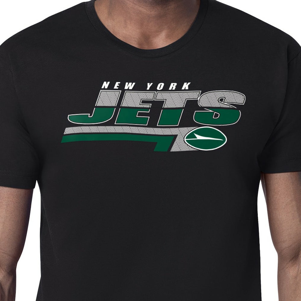 Starter Logo Push Graphic T-Shirt - New York Jets T-shirts