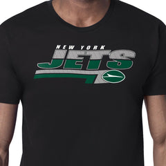 Starter Logo Push Graphic T-Shirt - New York Jets T-shirts