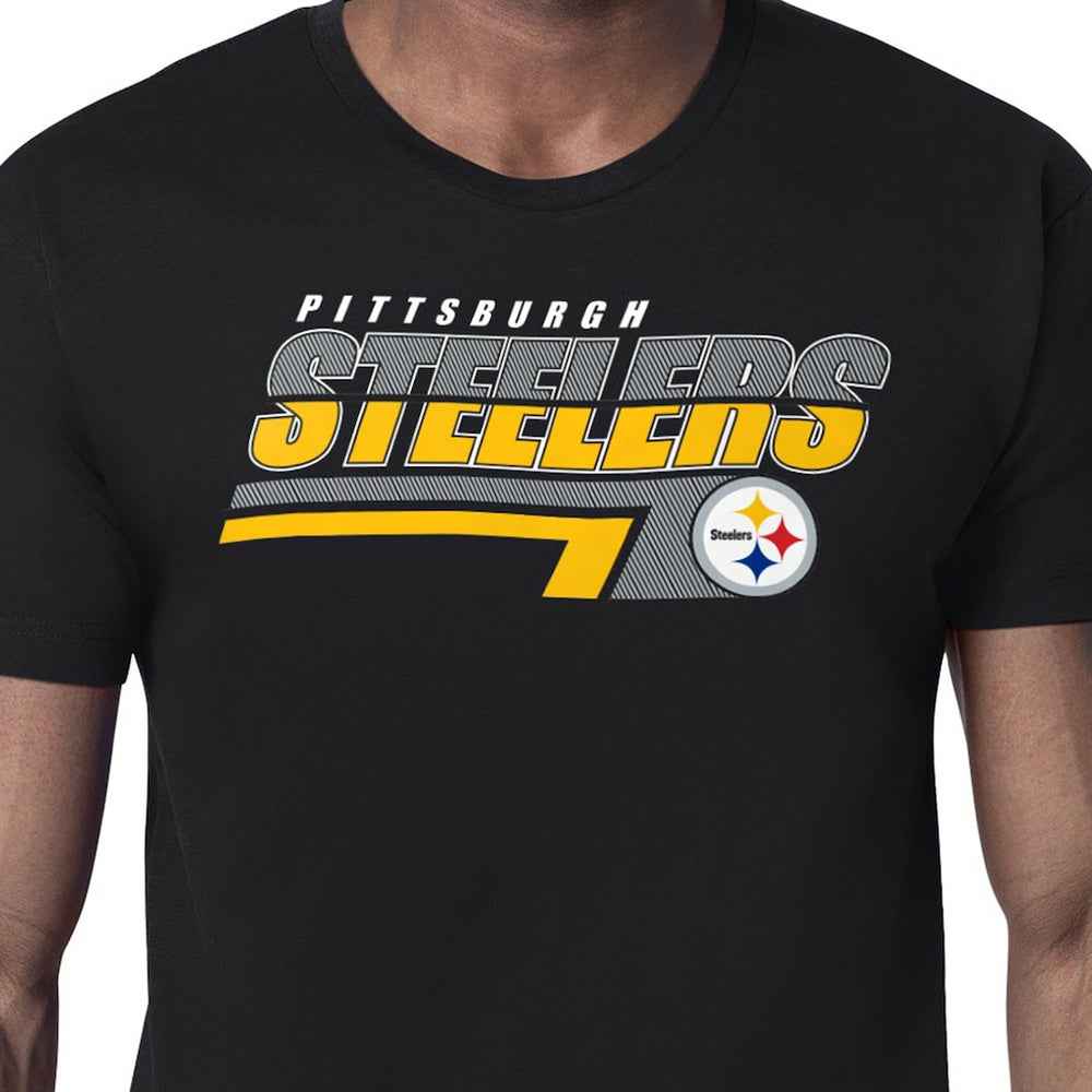 Starter Logo Push Graphic T-Shirt - Pittsburgh Steelers T-shirts