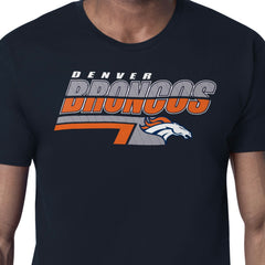Starter Logo Push Graphic T-Shirt - Denver Broncos T-shirts