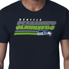 Starter Logo Push Graphic T-Shirt - Seattle Seahawks T-shirts