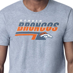 Starter Logo Push Graphic T-Shirt - Denver Broncos T-shirts