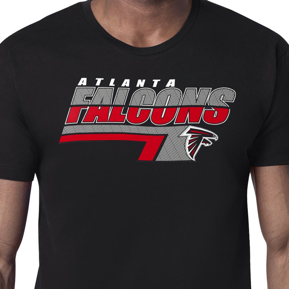 Starter Logo Push Graphic T-Shirt - Atlanta Falcons T-shirts