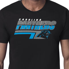 Starter Logo Push Graphic T-Shirt - Carolina Panthers T-shirts