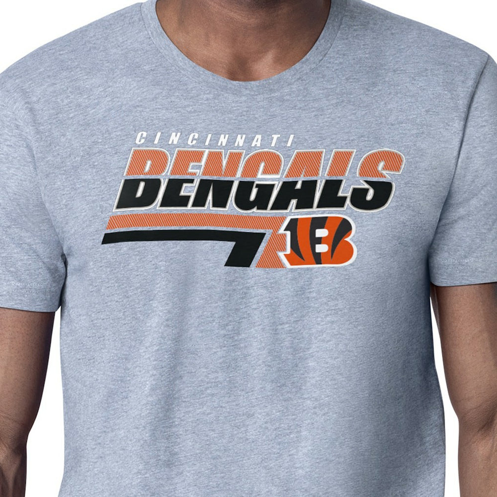 Starter Logo Push Graphic T-Shirt - Cincinnati Bengals T-shirts