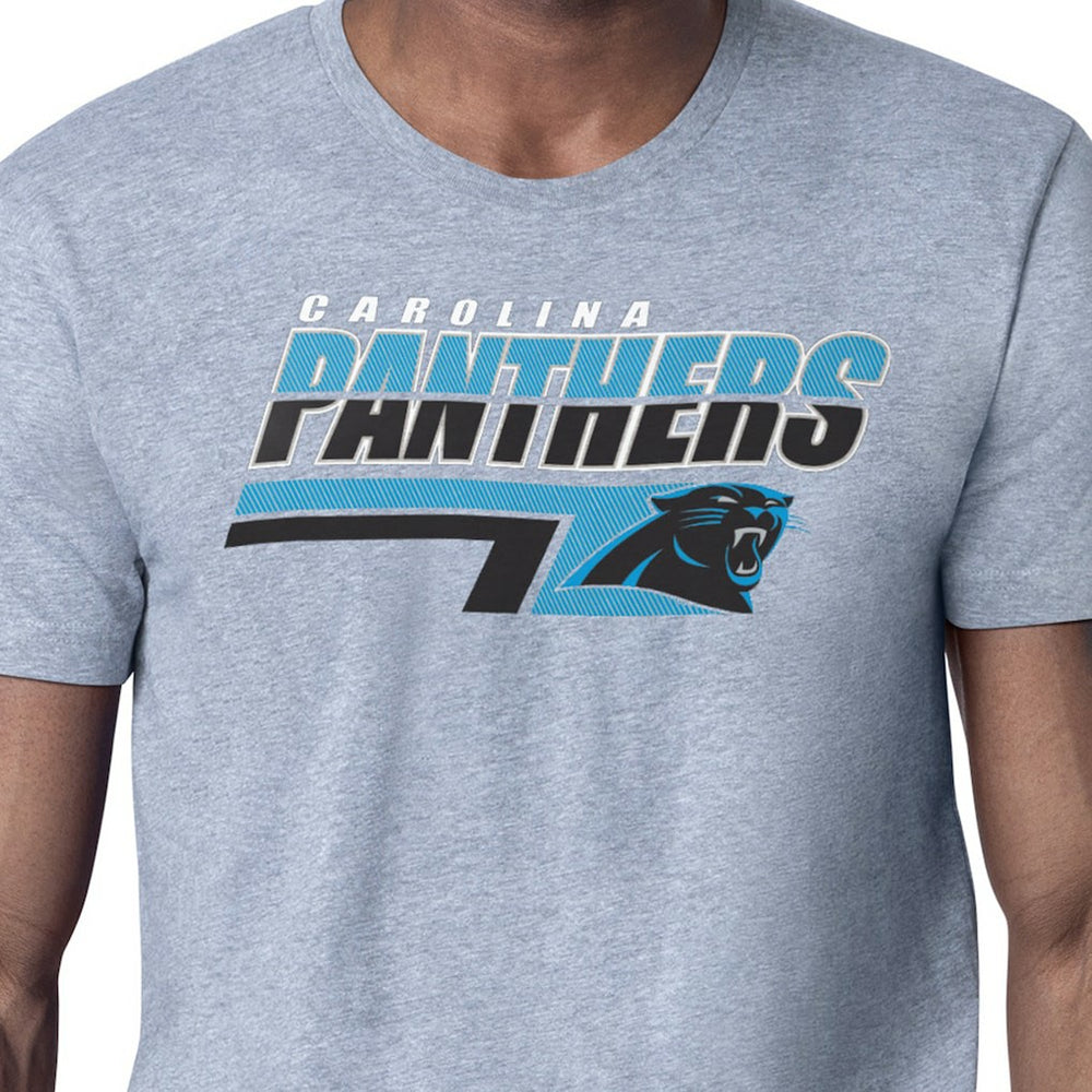 Starter Logo Push Graphic T-Shirt - Carolina Panthers T-shirts