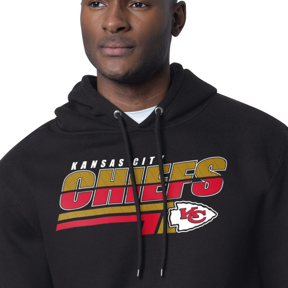 Starter Logo Push Graphic Hoodie - Kansas City Chiefs Hoodies