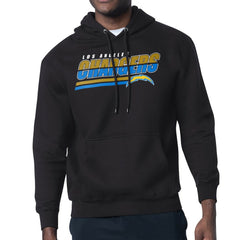 Starter Logo Push Graphic Hoodie - Los Angeles Chargers Hoodies