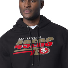 Starter Logo Push Graphic Hoodie - San Francisco 49ers Hoodies