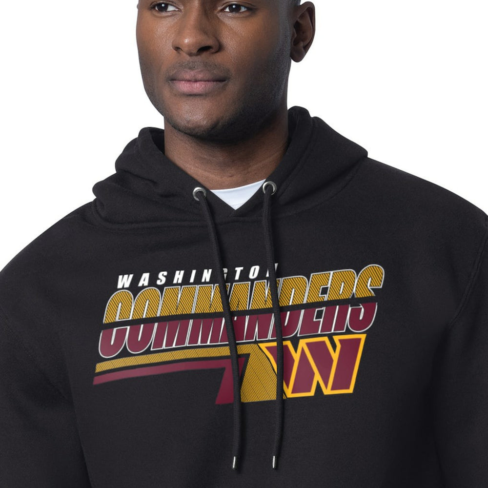 Starter Logo Push Graphic Hoodie - Washington Commanders Hoodies