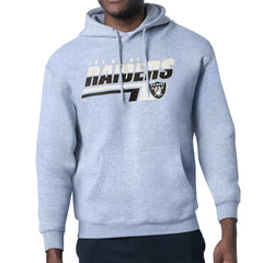 Starter Logo Push Graphic Hoodie - Las Vegas Raiders Hoodies