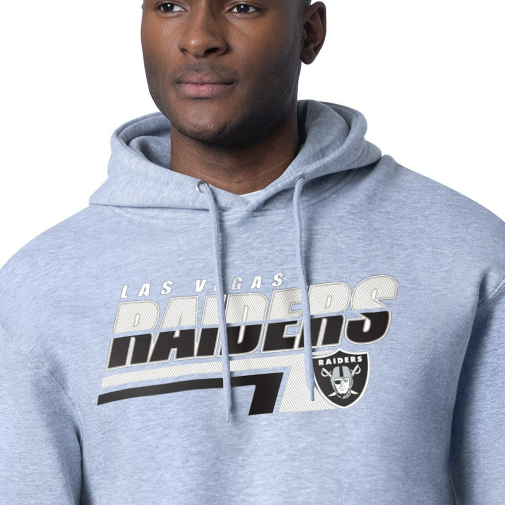 Starter Logo Push Graphic Hoodie - Las Vegas Raiders Hoodies