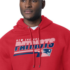 Starter Logo Push Graphic Hoodie - New England Patriots Hoodies