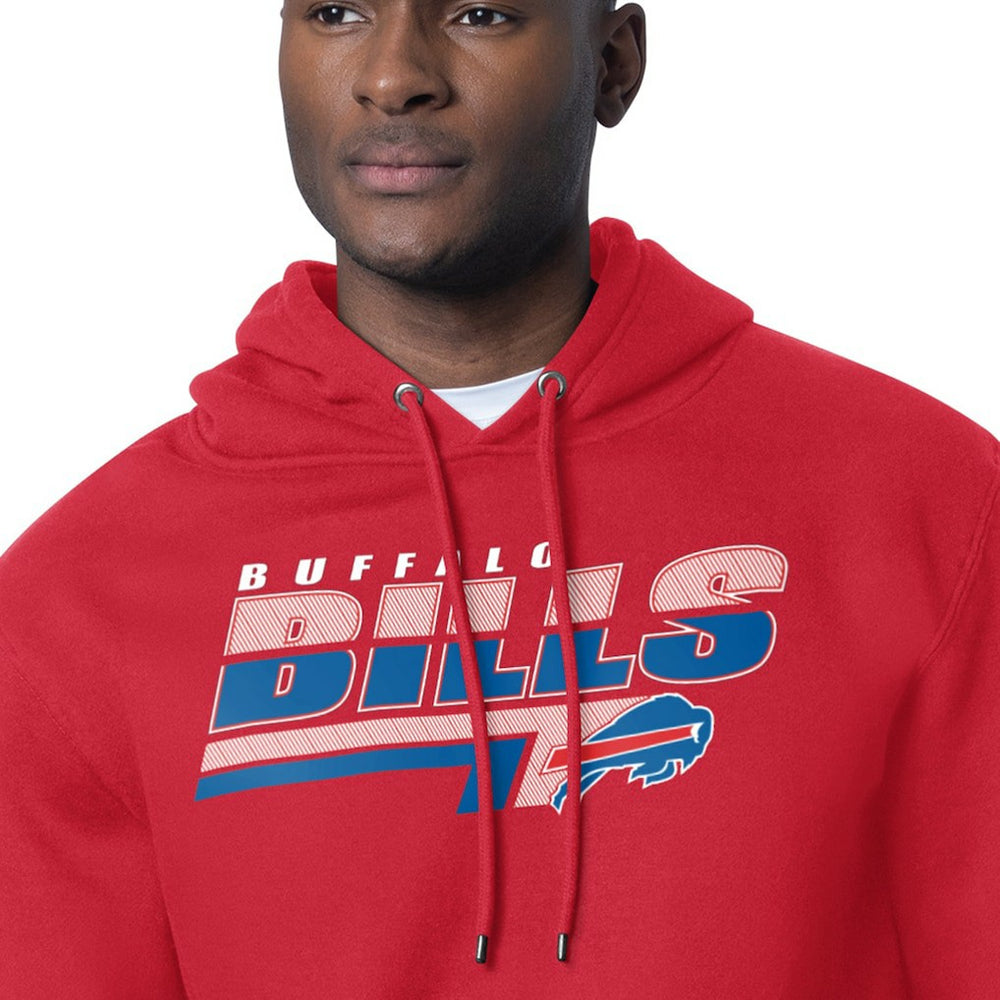 Starter Logo Push Graphic Hoodie - Buffalo Bills Hoodies
