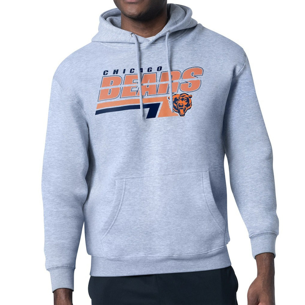 Starter Logo Push Graphic Hoodie - Chicago Bears Hoodies